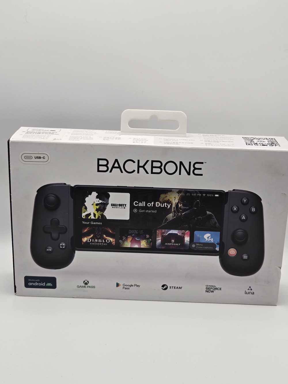 Backbone One Mobile Gaming Controller for Android and iPhone